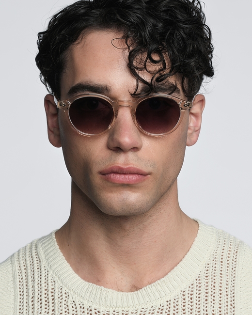 Johann Wolff | JSB Champagne Custom Sunglasses - Miami Eyewear