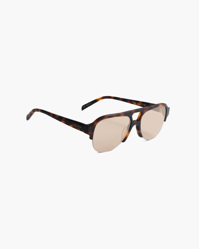 Louie - Brown Aviator Sunglasses