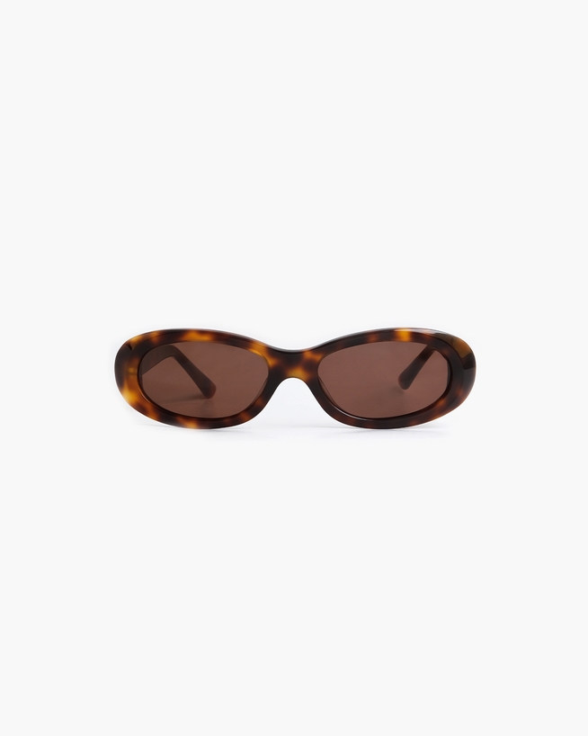 Louie - Brown Aviator Sunglasses